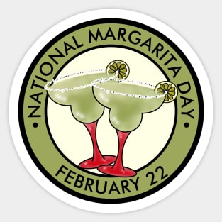 National Margarita Day Sticker